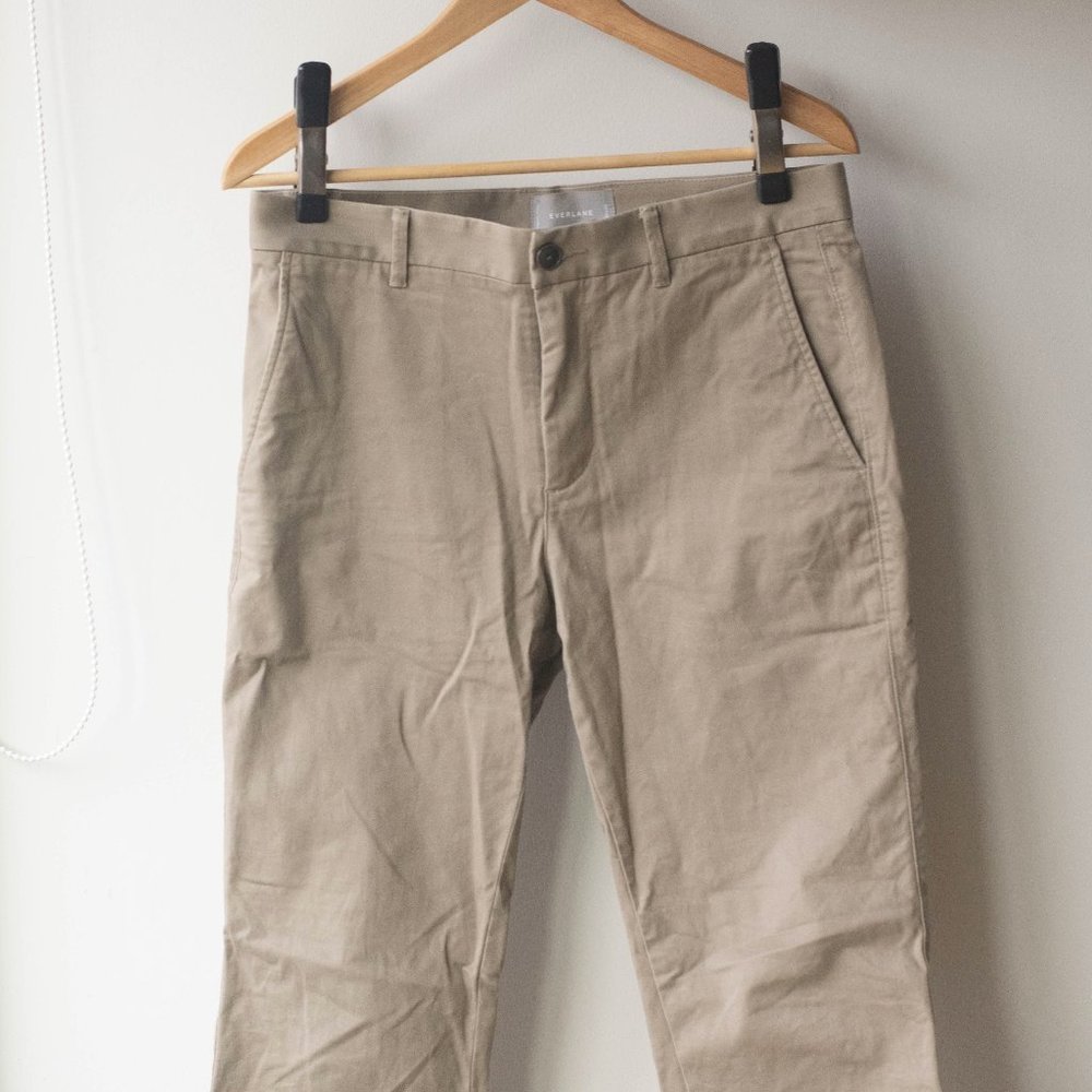 Slim-Fit Khaki Pant